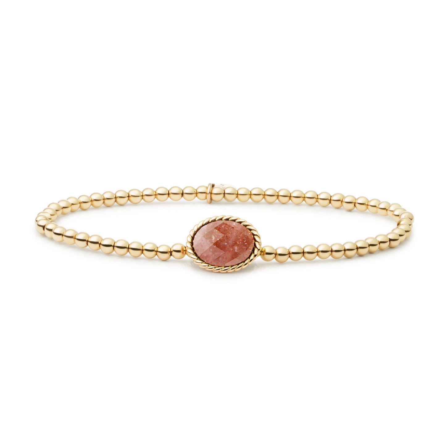 Bracelet | Gold - Sunstone Twist