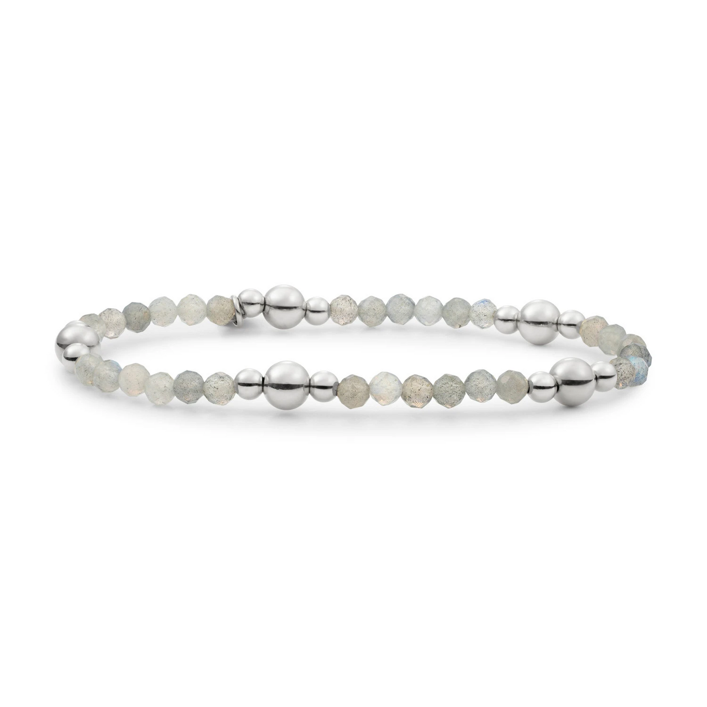 Bracelet | Labradorite Bold Mix - Silver