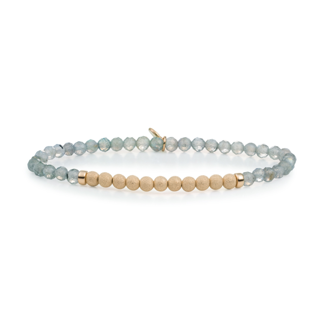 Bracelet | Labradorite Lightyear - Gold Champagne