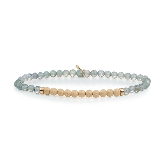 Bracelet | Labradorite Lightyear - Gold Champagne
