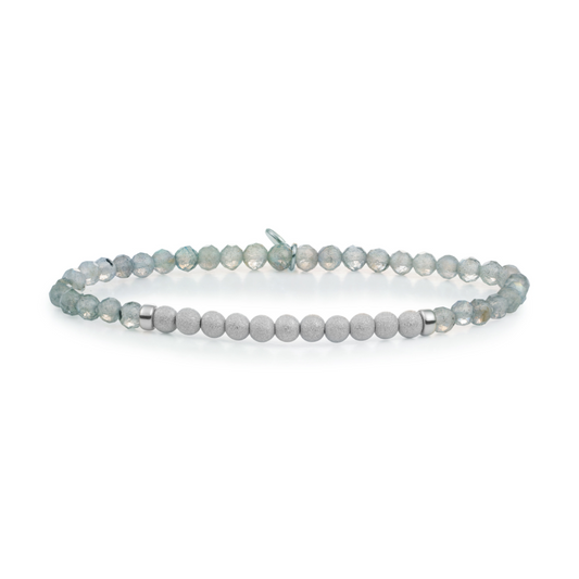 Bracelet | Labradorite Lightyear - Silver Champagne