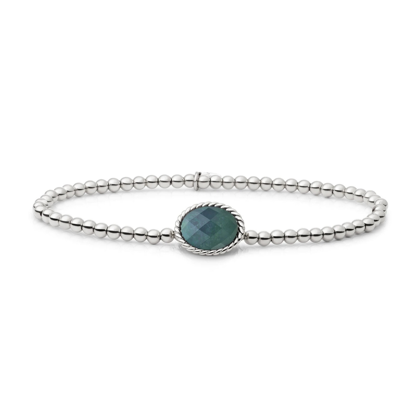 Bracelet | Labradorite Twist - Silver