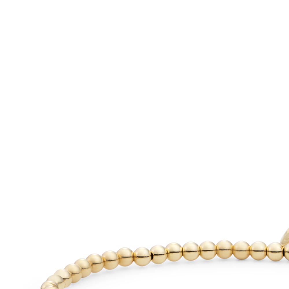 Bracelet | Lavender Pearl Universe - Gold 3mm
