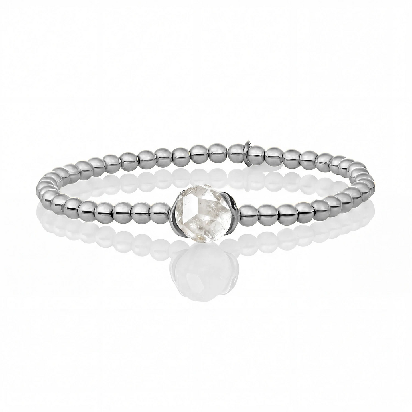 Bracelet | Limited Alpe Bracelet Silver - Mountain Crystal