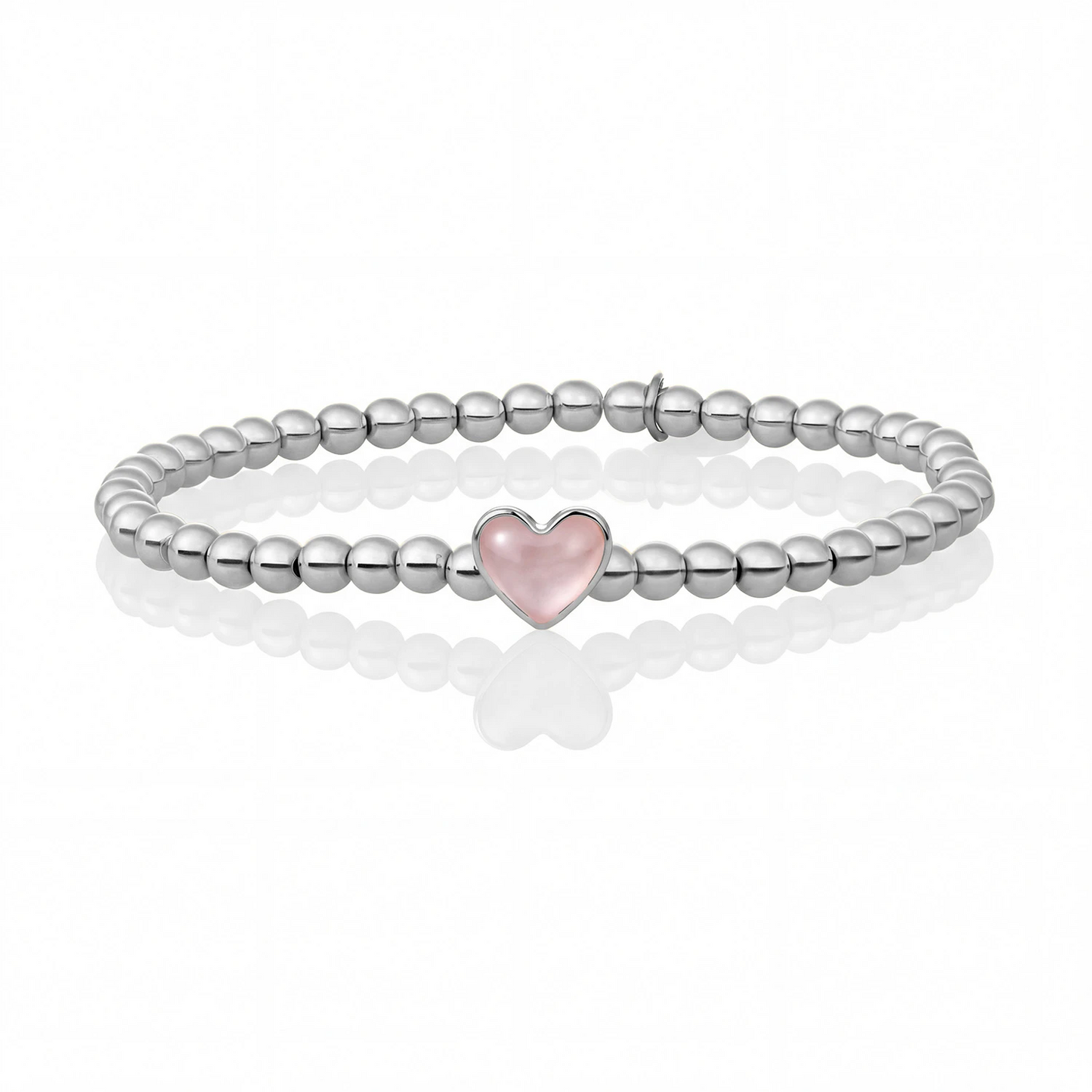 Bracelet | Limited Mom Bracelet Silver - Pink Opalite