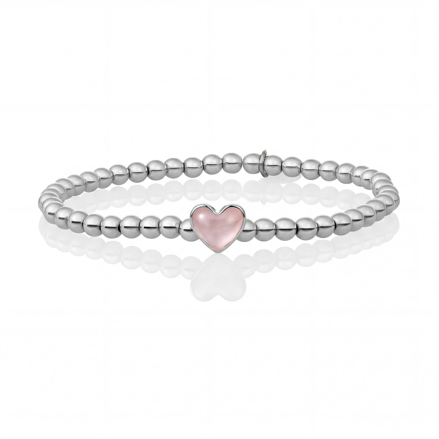 Bracelet | Limited Mom Bracelet Silver - Pink Opalite