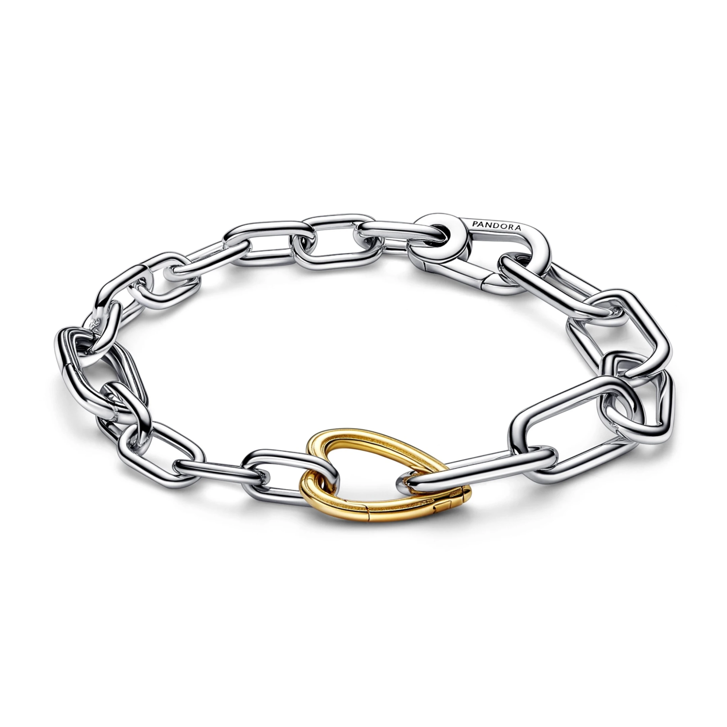 Bracelet Link Cœur Bicolore Pandora ME