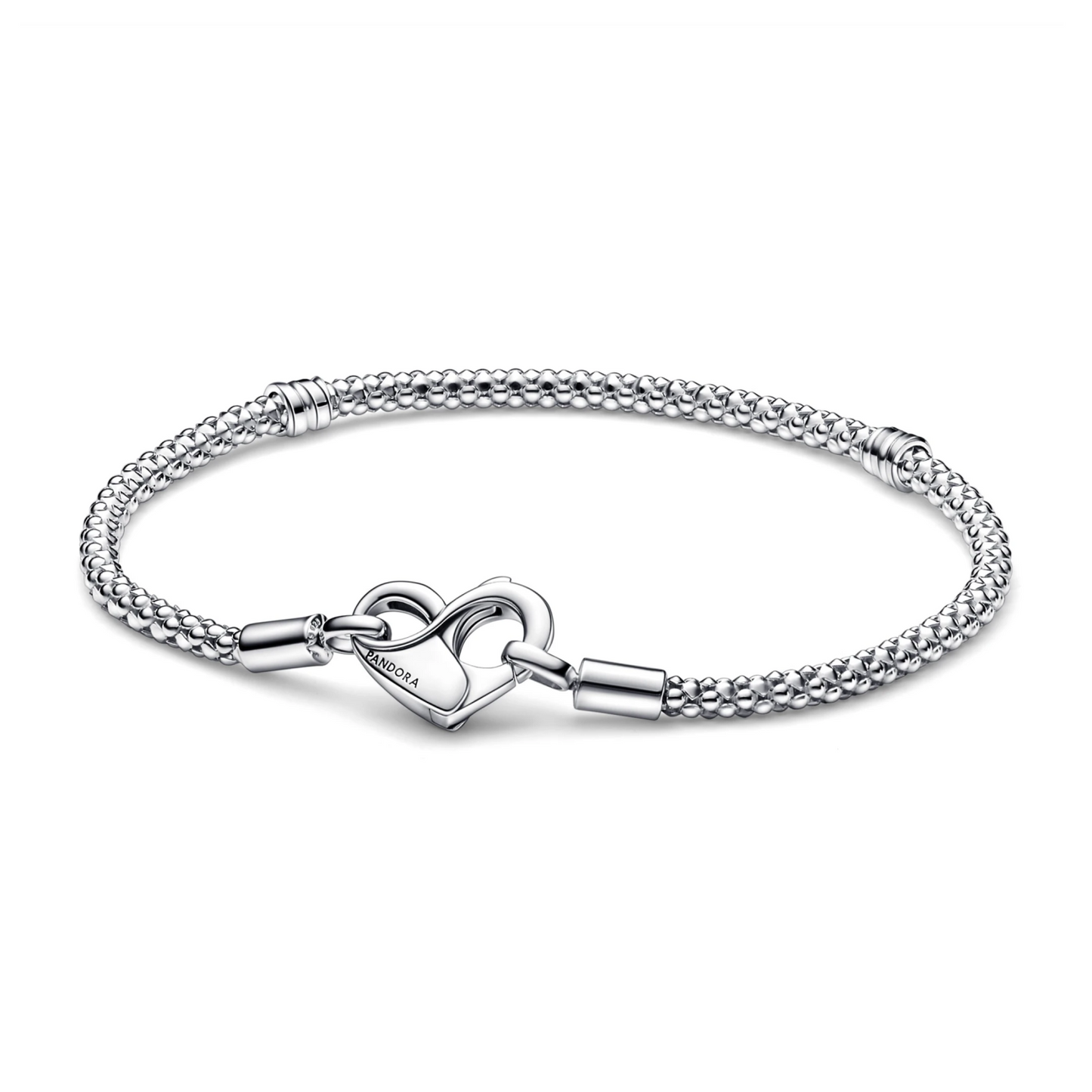 Bracelet Maille Cloutée Pandora Moments