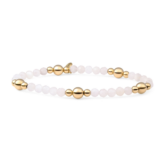 Bracelet | Moonstone Bold Mix - Gold