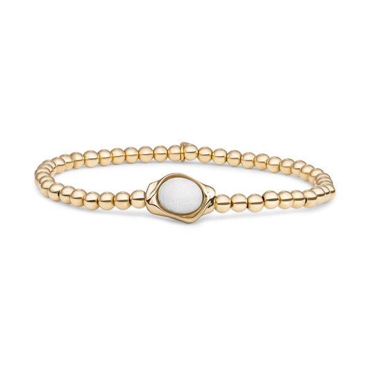 Bracelet | Moonstone Flow - Gold