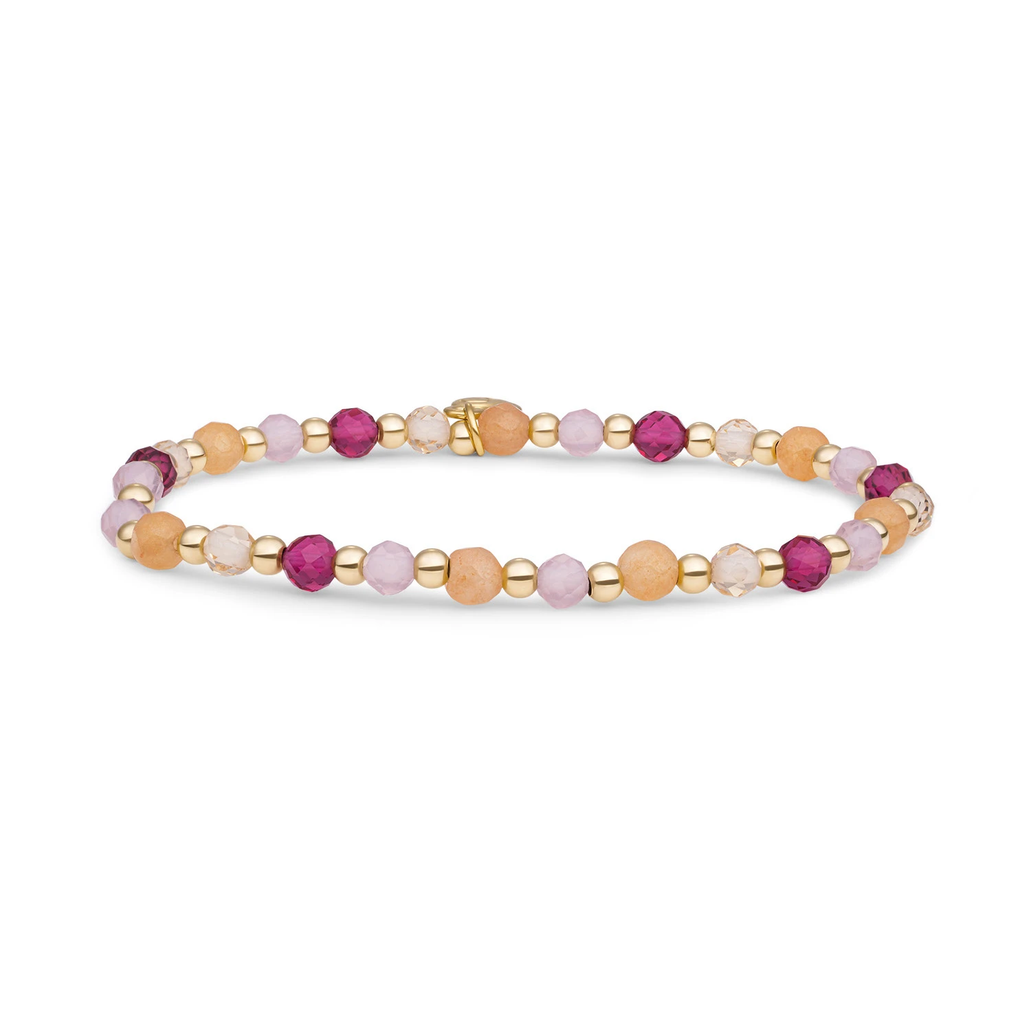 Bracelet | Multi Gem Interstellar - Gold - 3mm