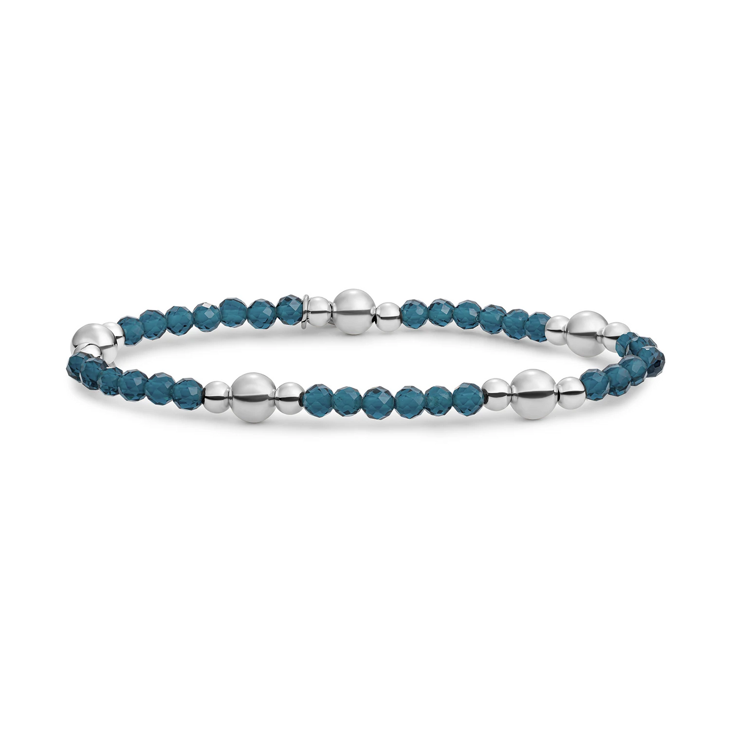 Bracelet | Ocean Topaz Quartz Bold Mix - Silver