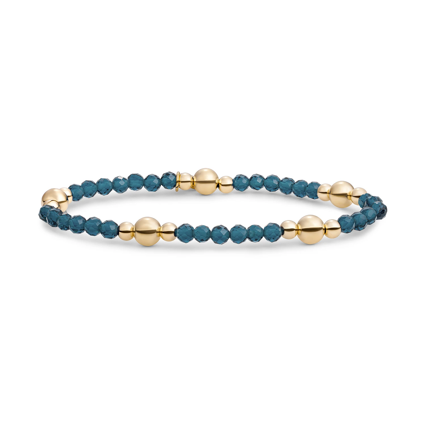 Bracelet | Oceean Topaz Quartz Bold Mix - Gold