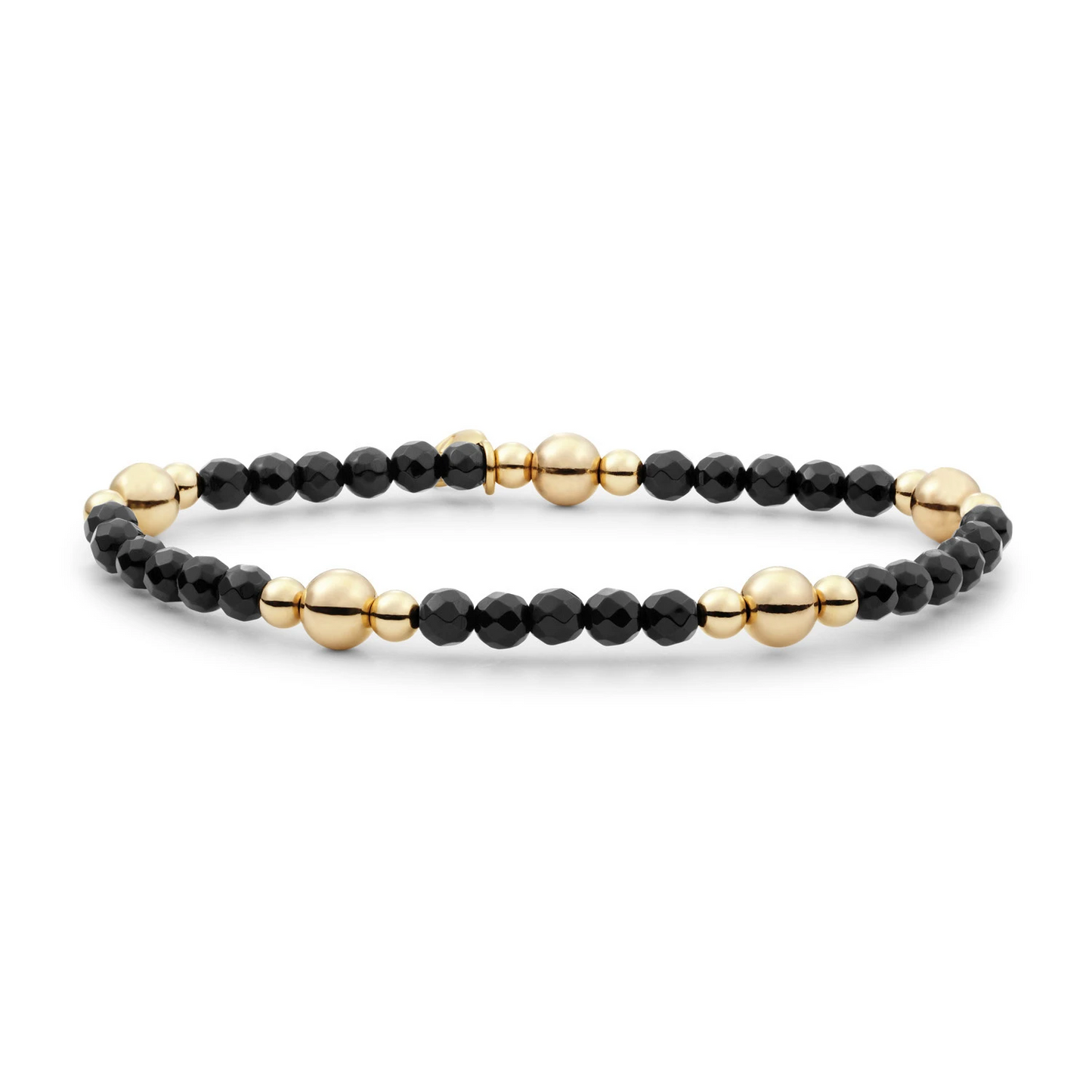 Bracelet | Onyx Reverse Bold Mix - Gold