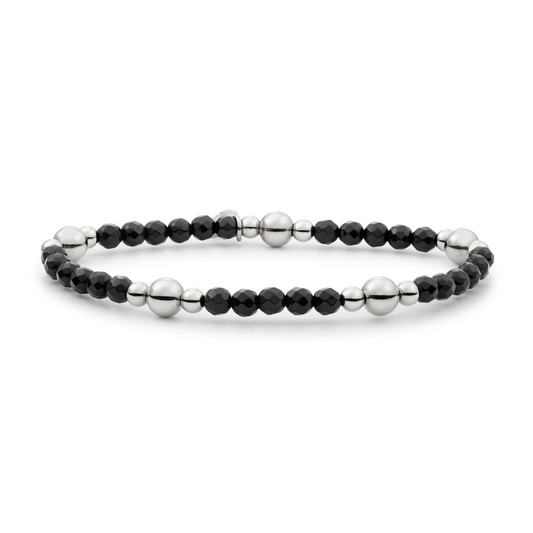 Bracelet | Onyx Bold Mix - Silver