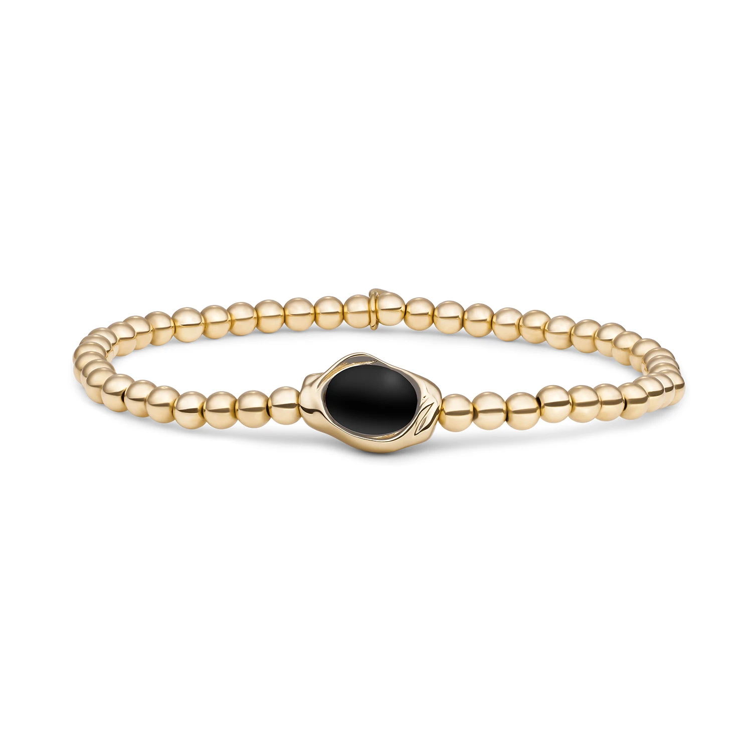 Bracelet | Onyx Flow - Gold