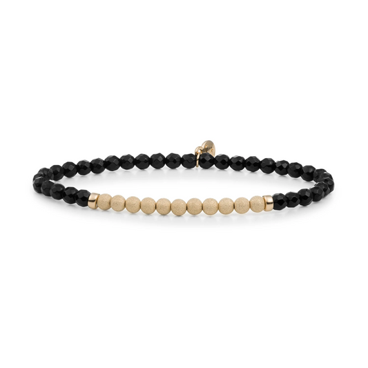 Bracelet | Onyx Lightyear - Gold Champagne