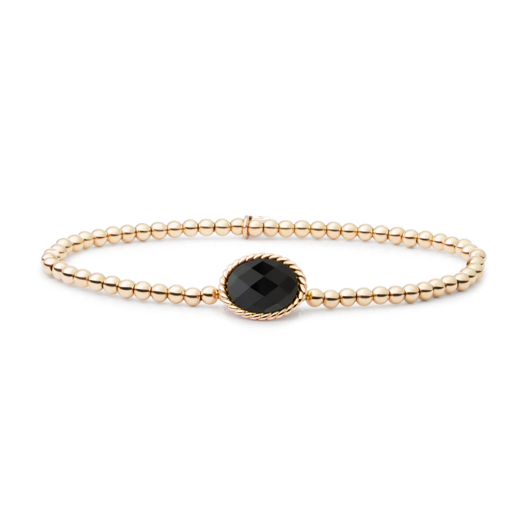 Bracelet | Onyx Twist - Gold
