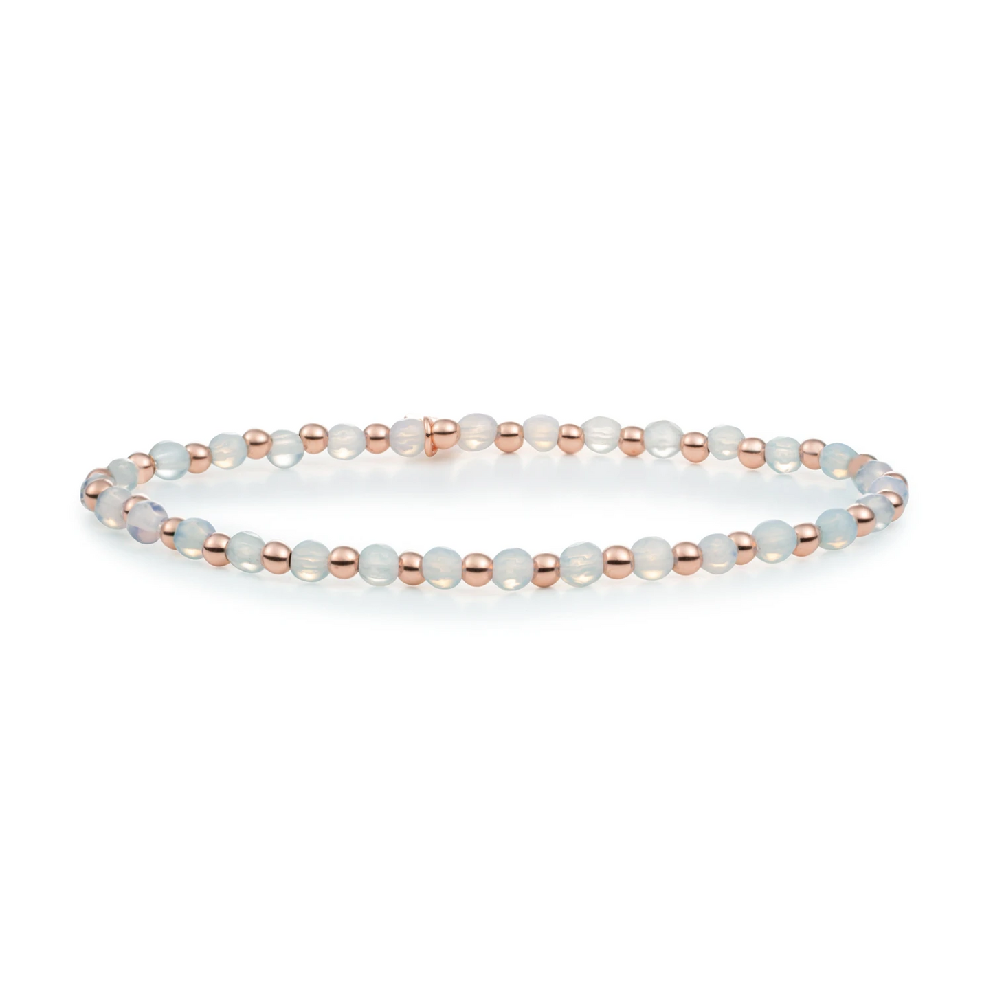 Bracelet | Opalite Interstellar - Rose Gold 3mm