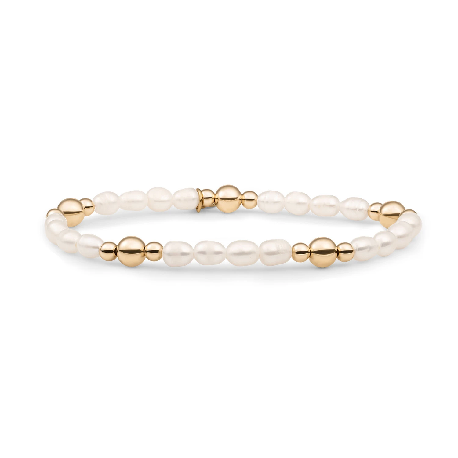 Bracelet | Pearl Bold Mix - Gold