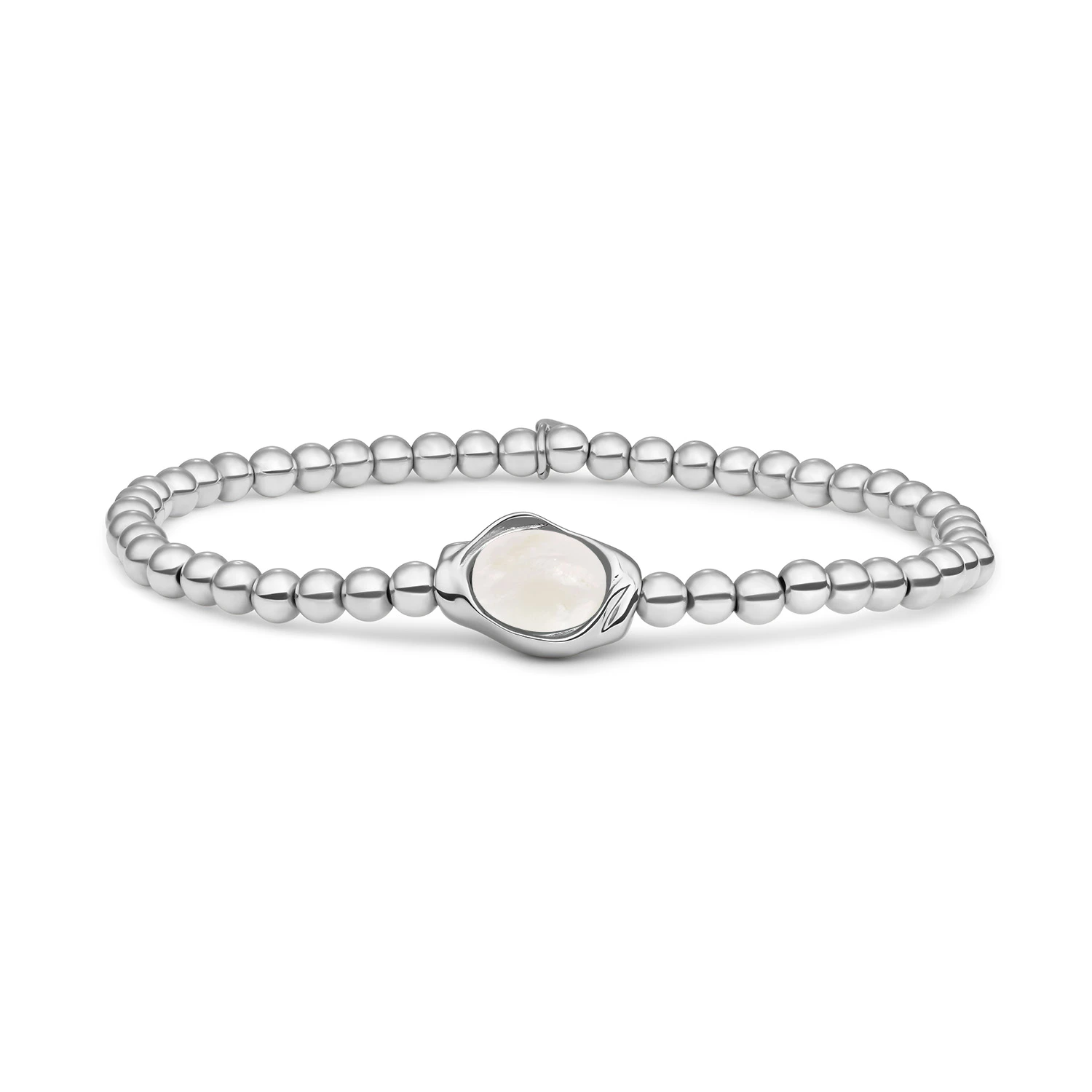 Bracelet | Pearl Flow - Silver