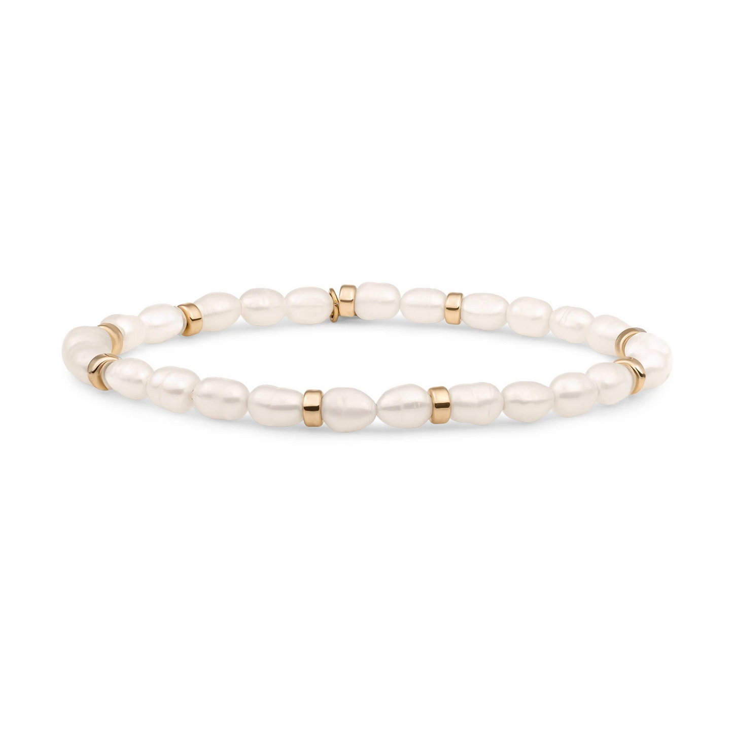 Bracelet | Pearl Roundel Interstellar - Gold