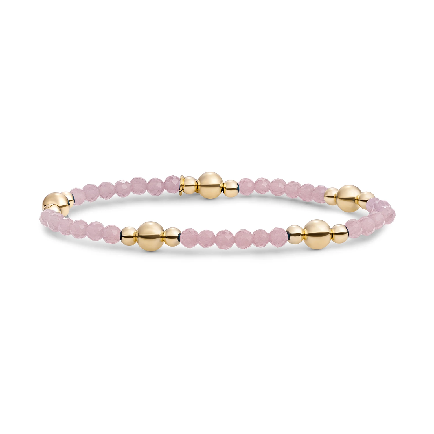 Bracelet | Pink Opalite Bold Mix - Gold