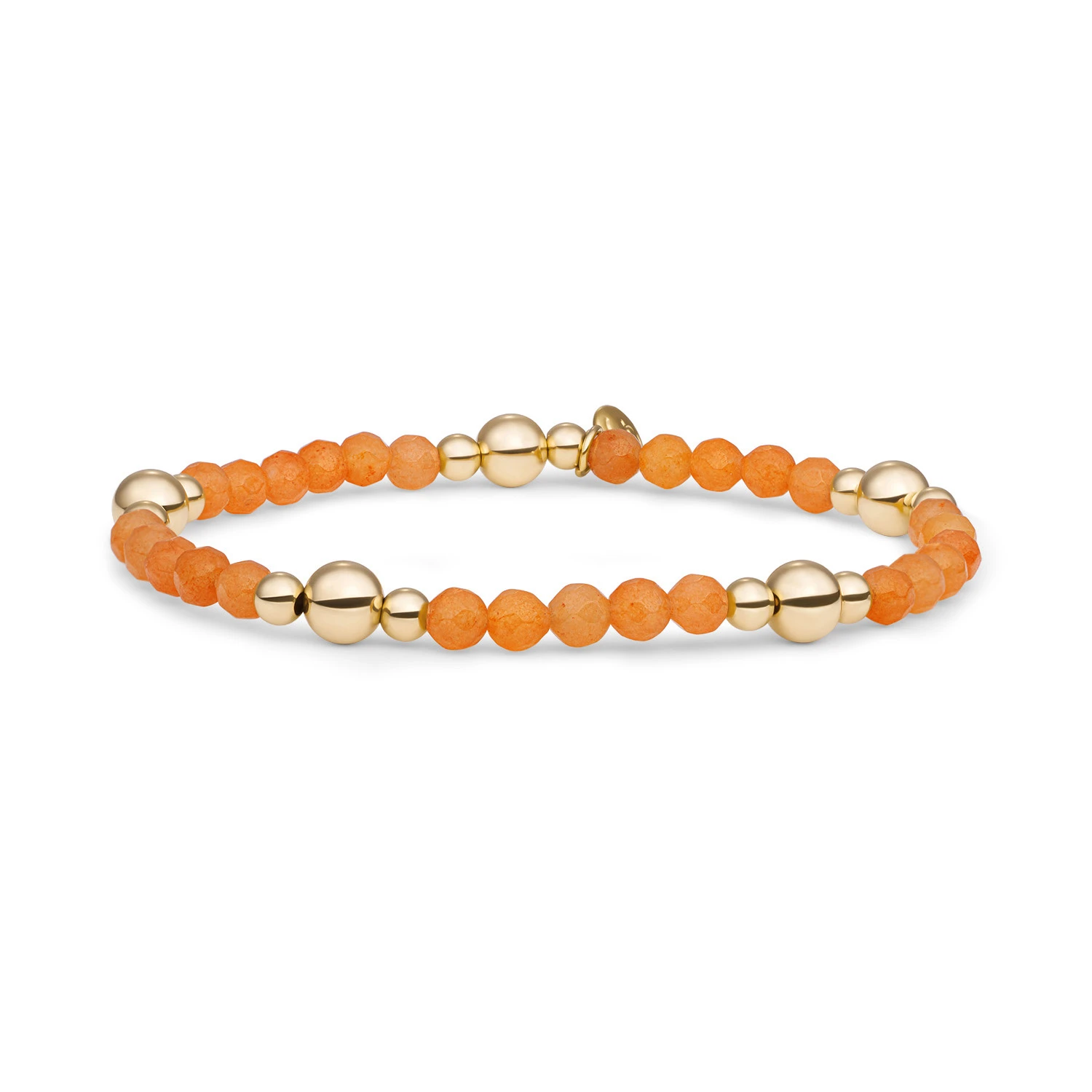 Bracelet | Red Aventurine Bold Mix - Gold