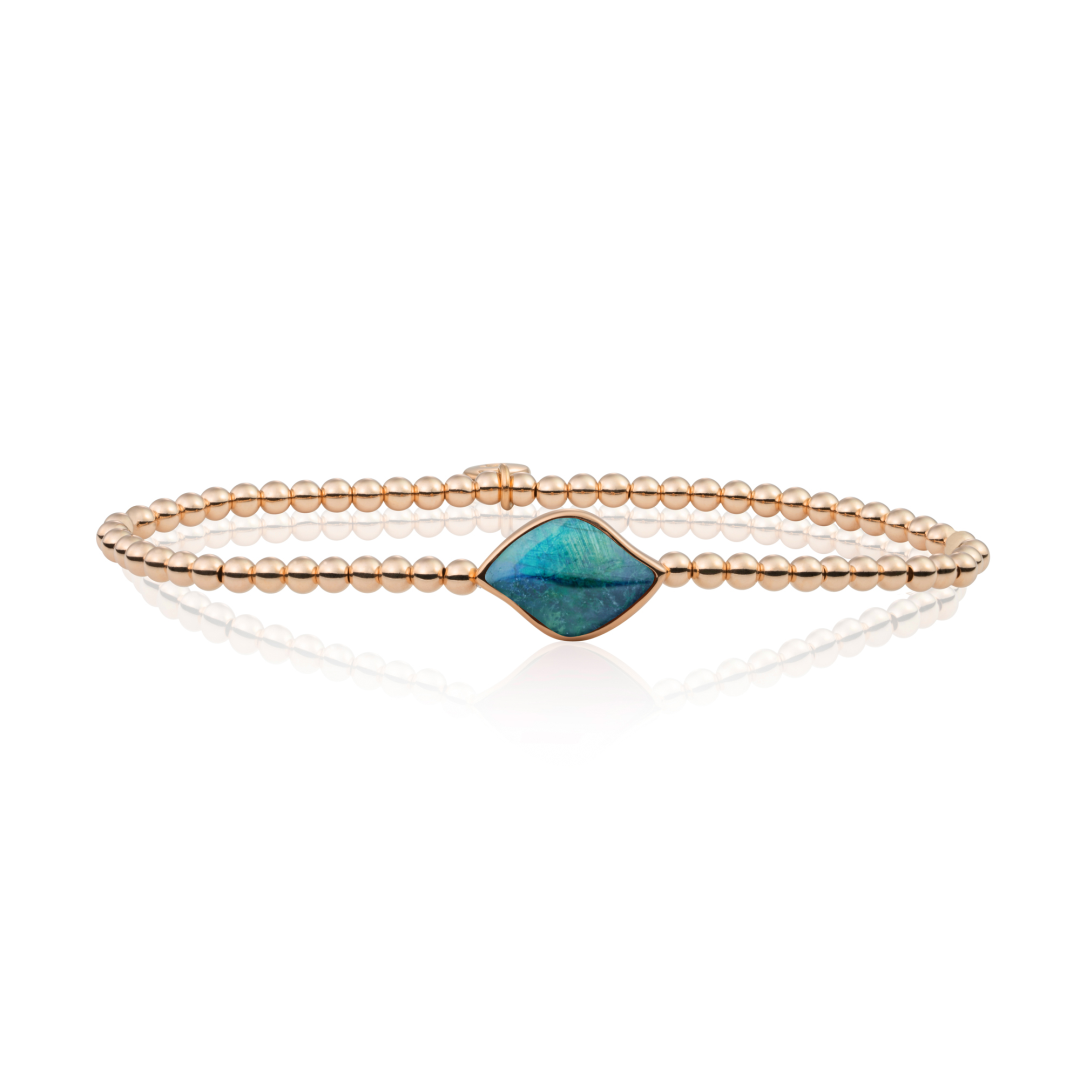 Bracelet | Rose Gold - Labradorite Blossom