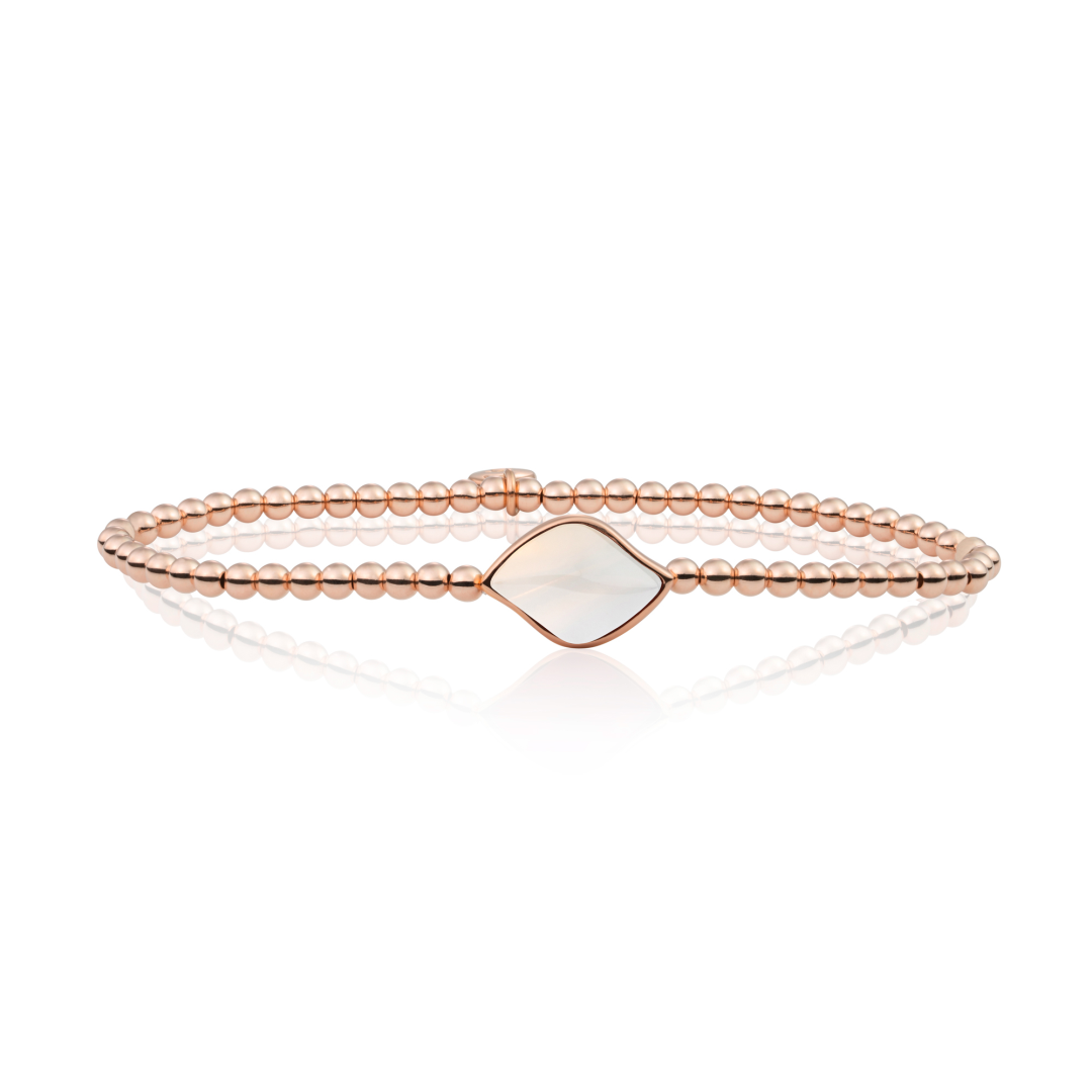 Bracelet | Rose gold - Opalite Blossom