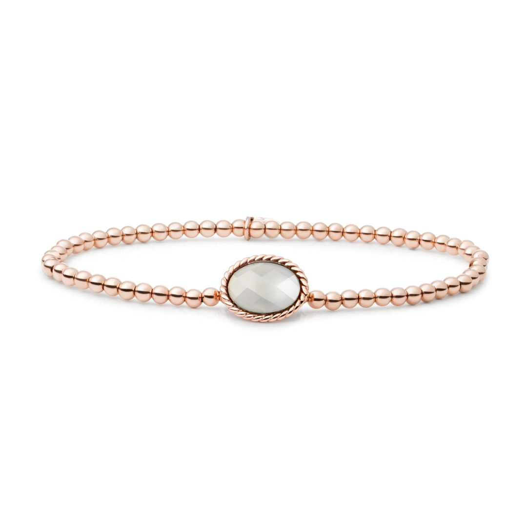Bracelet | Rose Gold - Pearl Twist