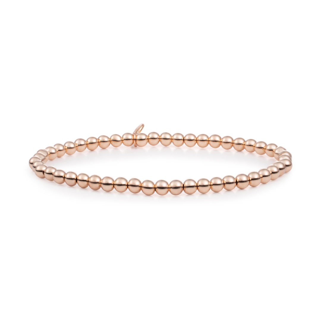 Bracelet | Rose gold Saturn medium - 4mm