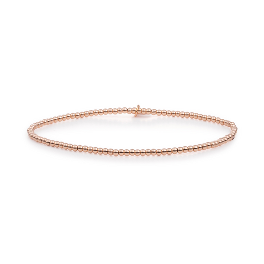 Bracelet | Rose gold Saturn small - 2mm