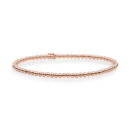 Bracelet | Rose gold Saturn small - 3mm