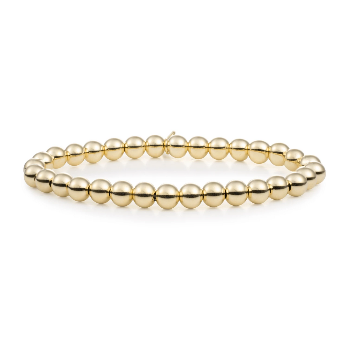 Bracelet | Saturn Large - Gold plated - 6mm
