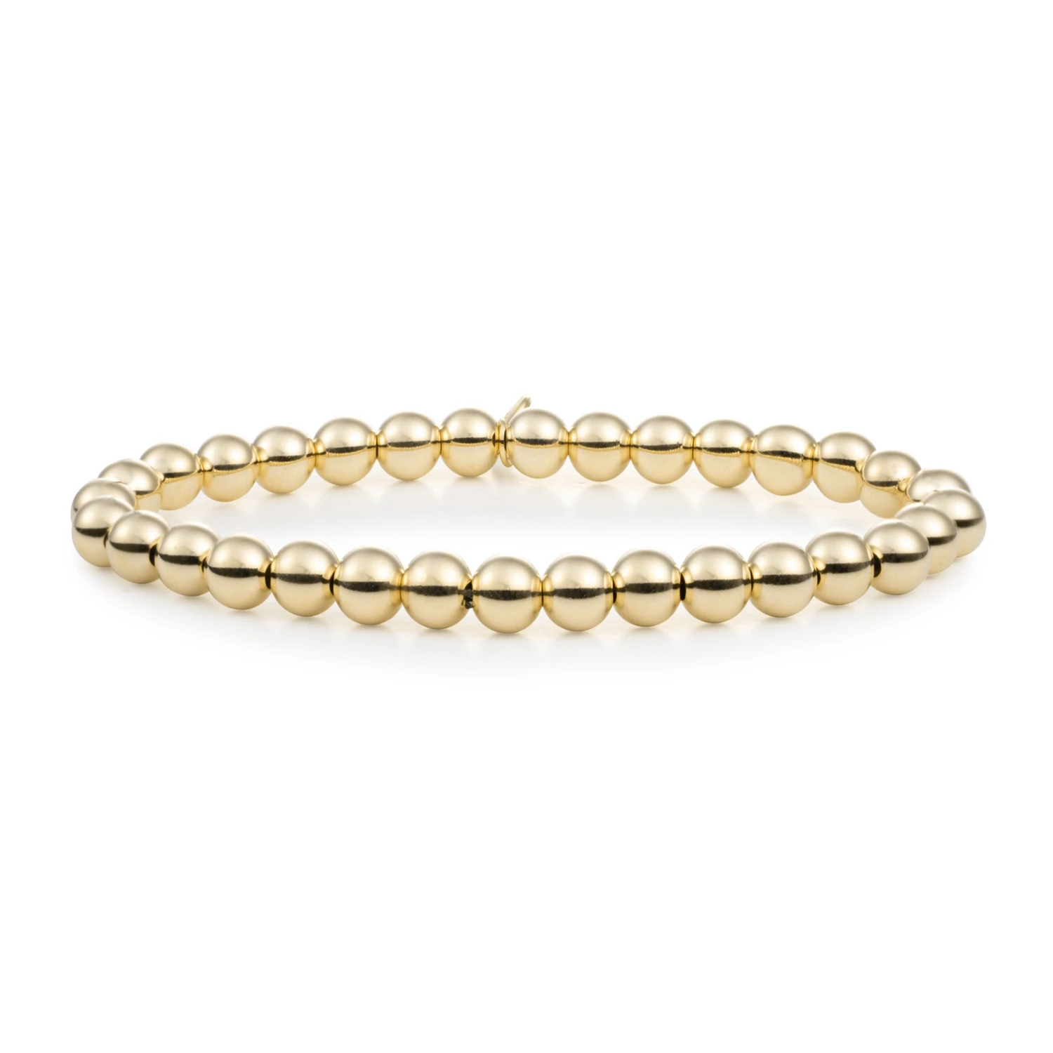Bracelet | Saturn Large - Gold plated - 6mm