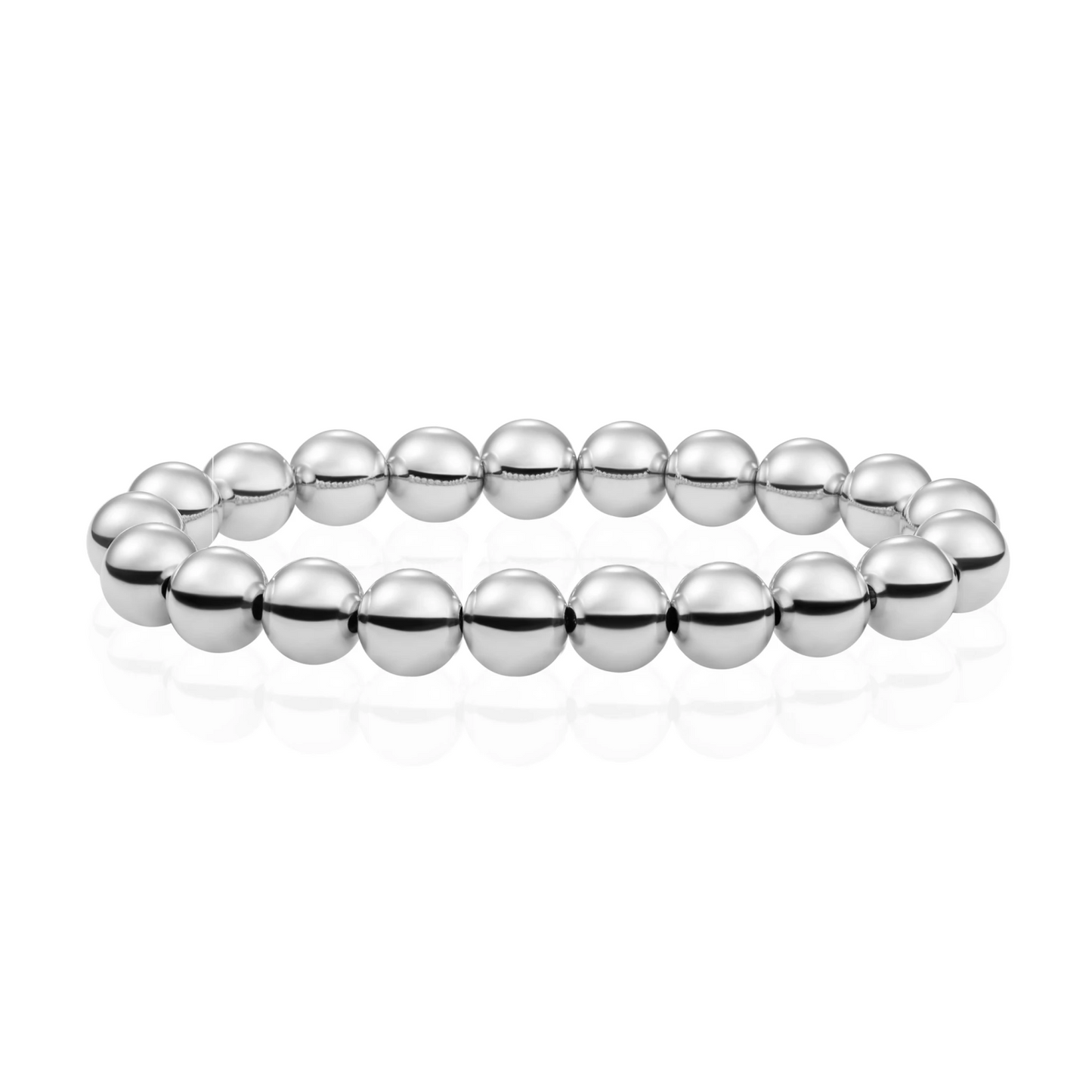 Bracelet | Saturn Large - Silver - 8mm