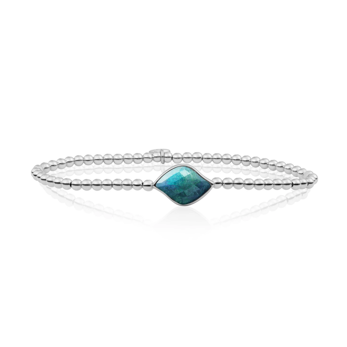 Bracelet | Silver - Labradorite Blossom