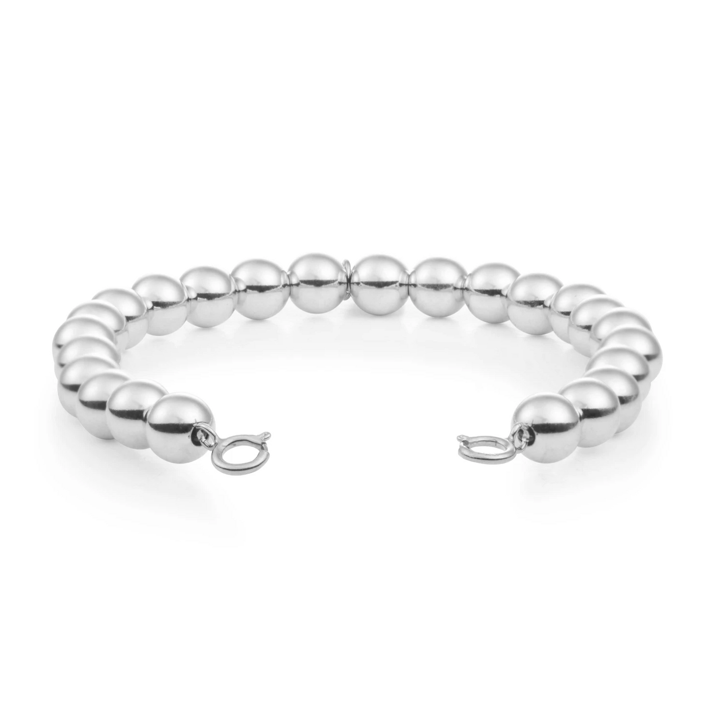 Bracelet | Silver Orbit Large (with clasps) - 6mm