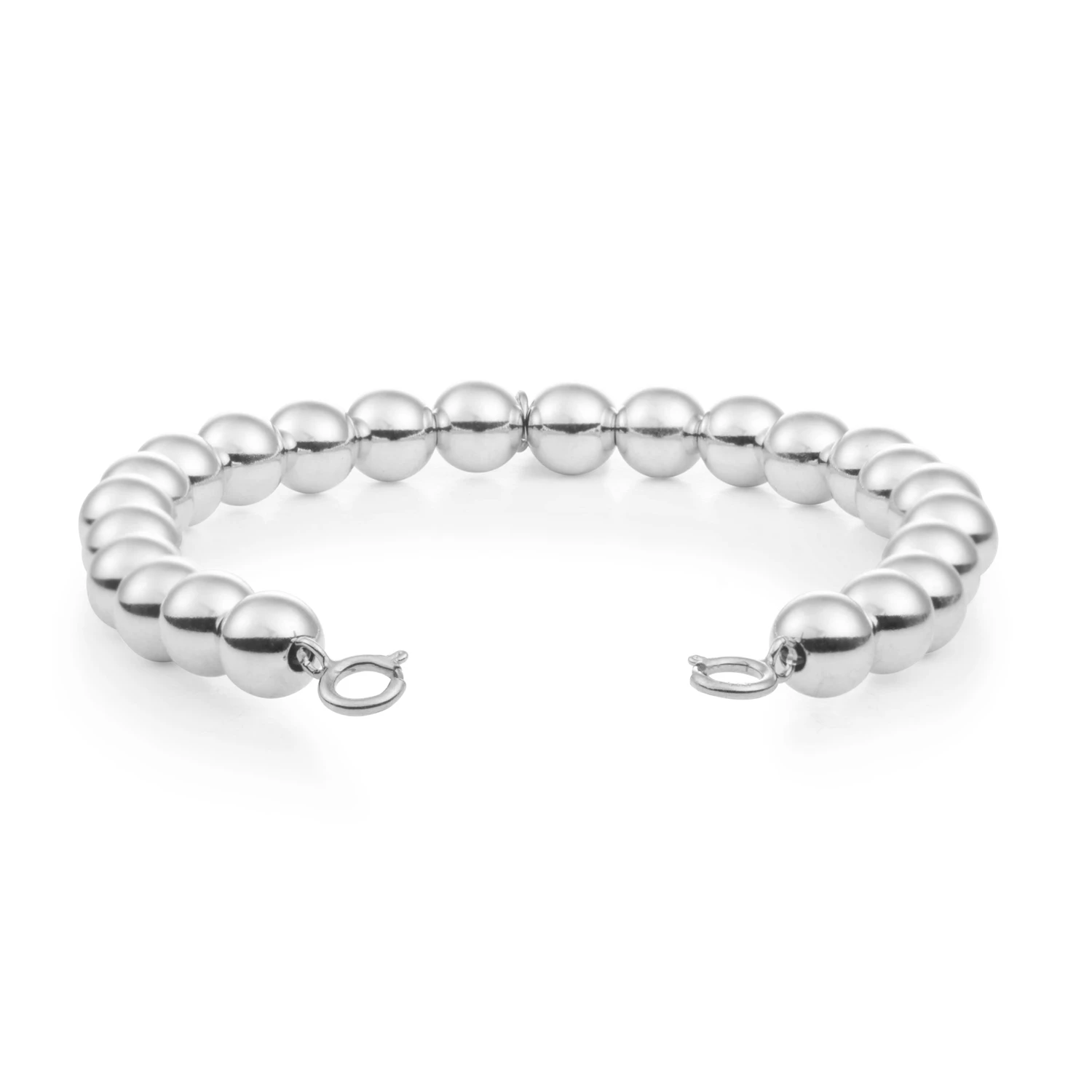 Bracelet | Silver Orbit Large (with clasps) - 6mm