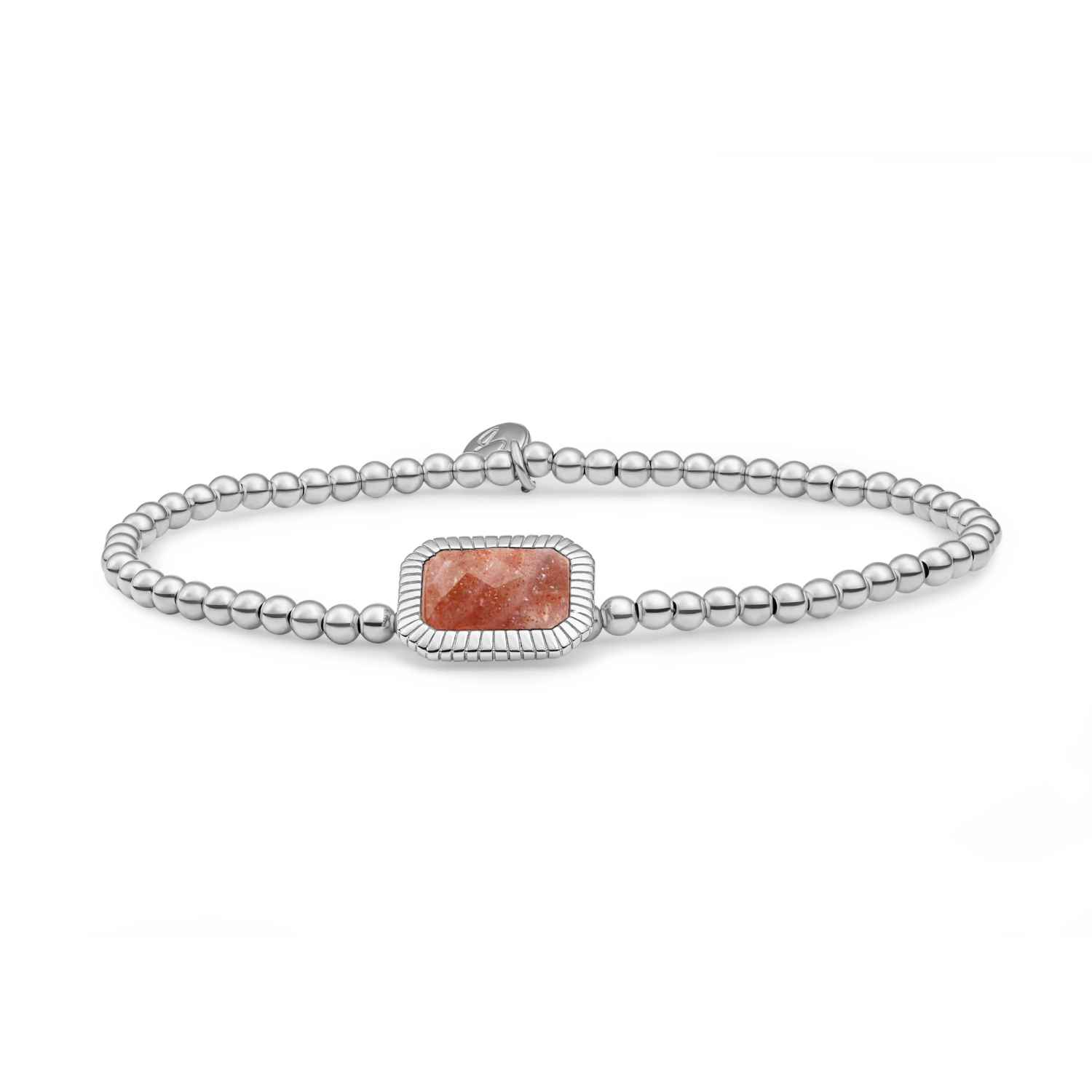 Bracelet | Silver - Sunstone Baguette