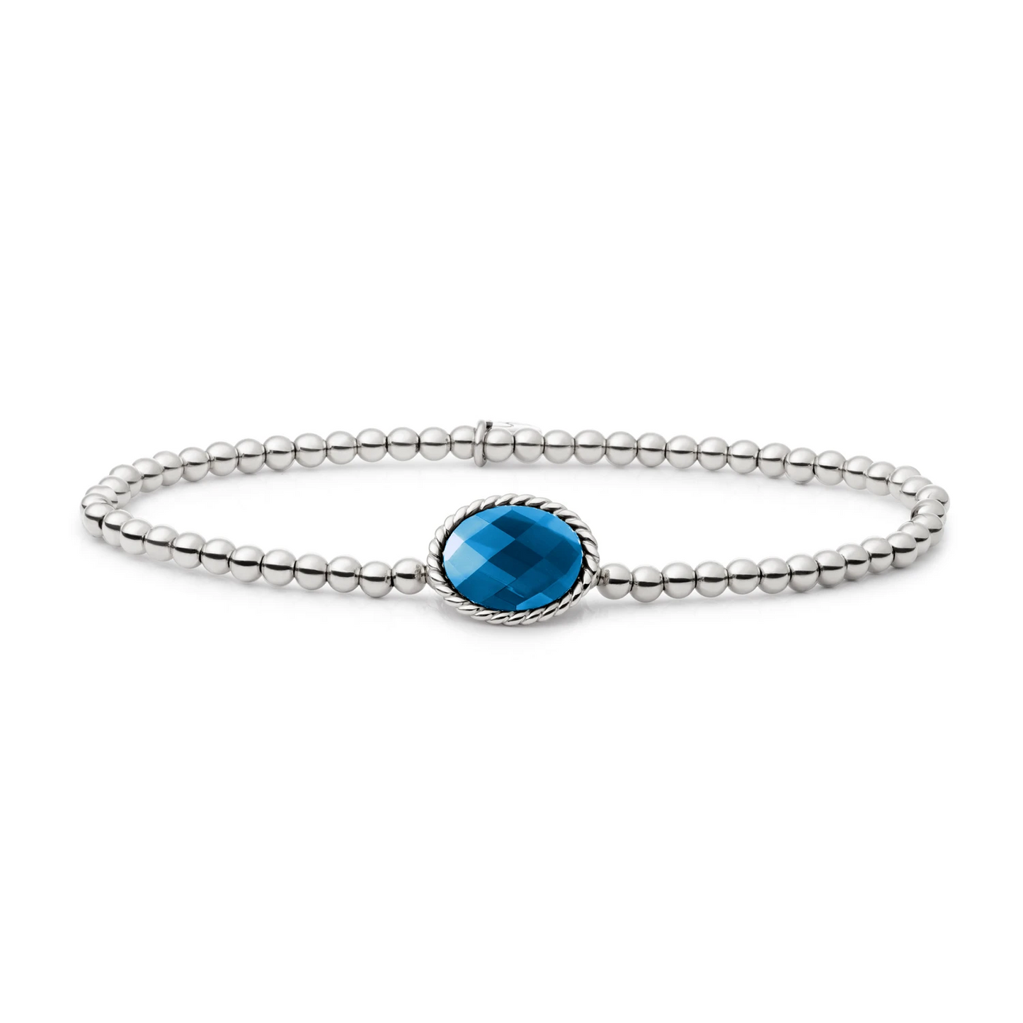 Bracelet | Silver - Topaz Quartz Twist
