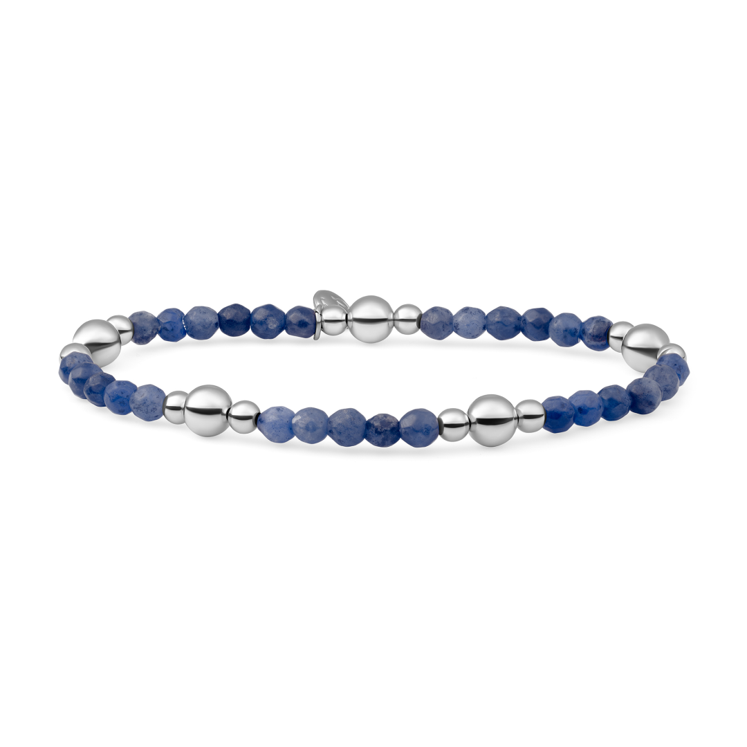 Bracelet | Sodalite Bold Mix - Silver