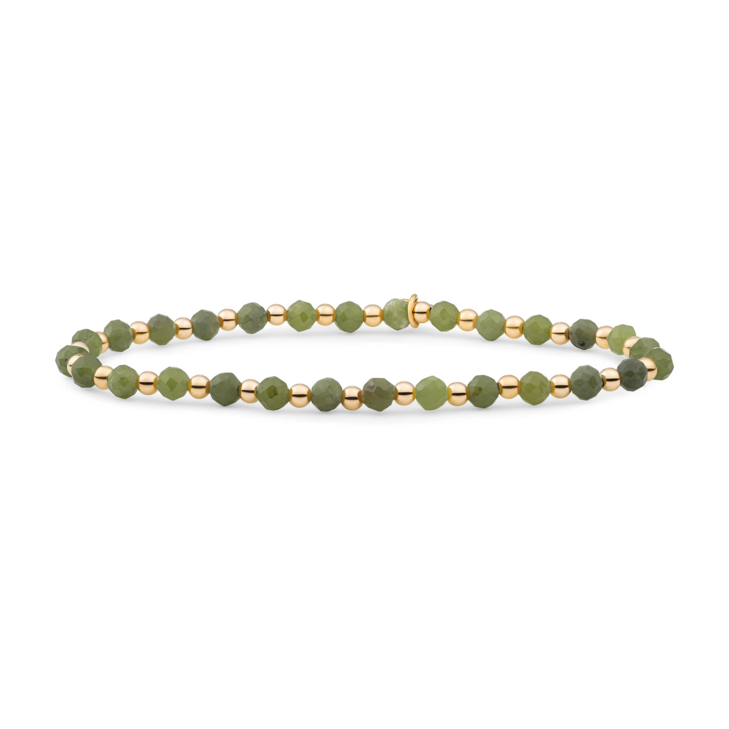 Bracelet | Southern Jade Interstellar - Gold - 3mm - SBG-GEM61-3MM-MIX