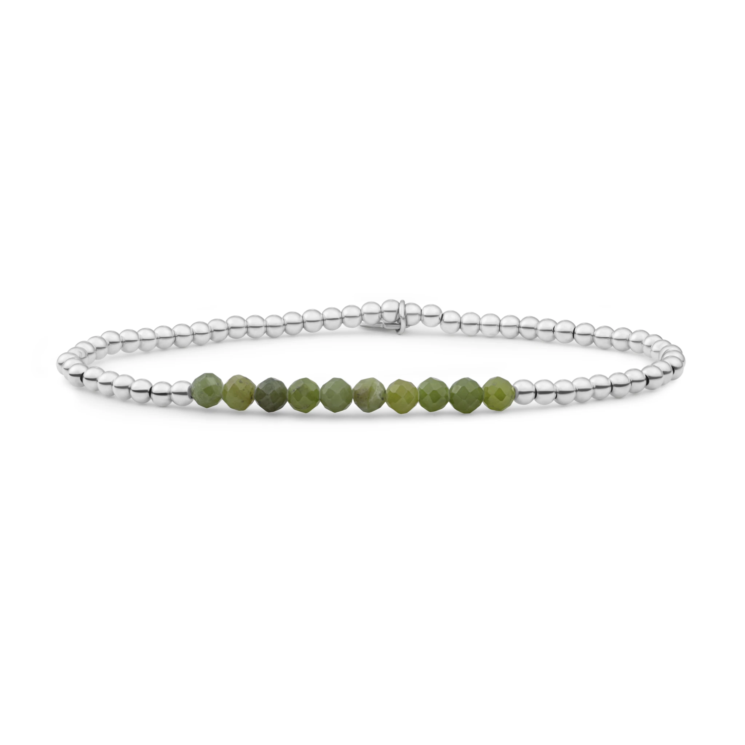 Bracelet | Southern Jade Universe - Silver - 3mm