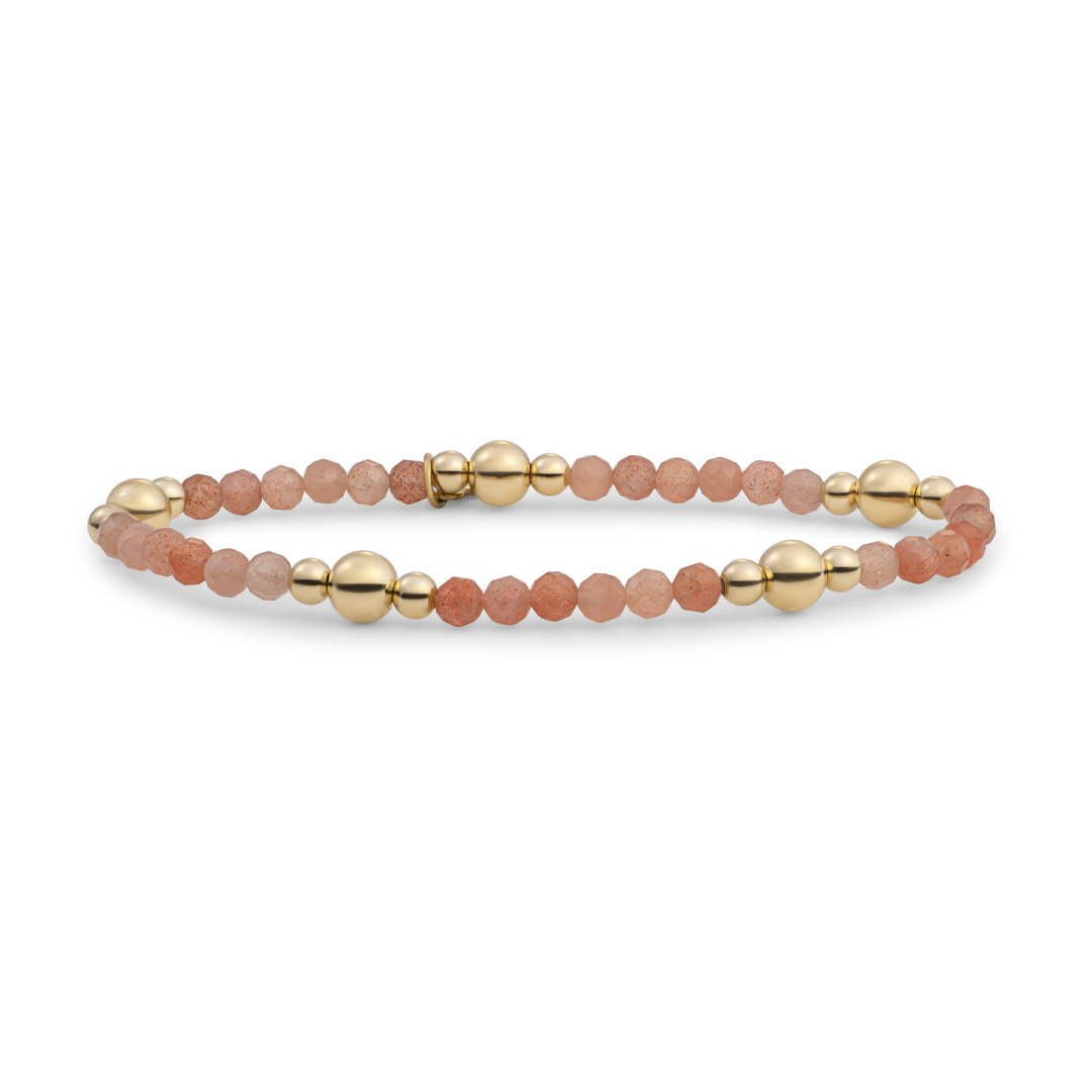 Bracelet | Sunstone Bold Mix - Gold