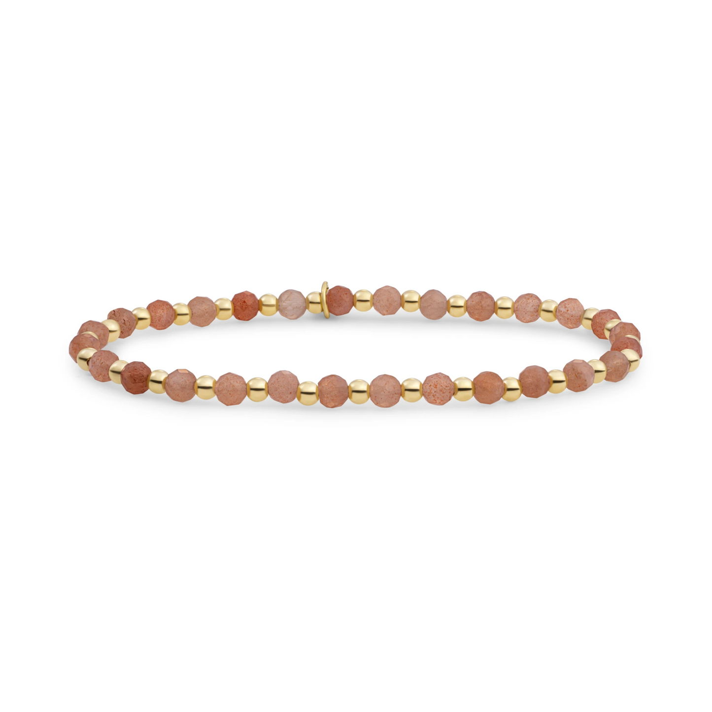 Bracelet | Sunstone Interstellar - Gold - 3mm