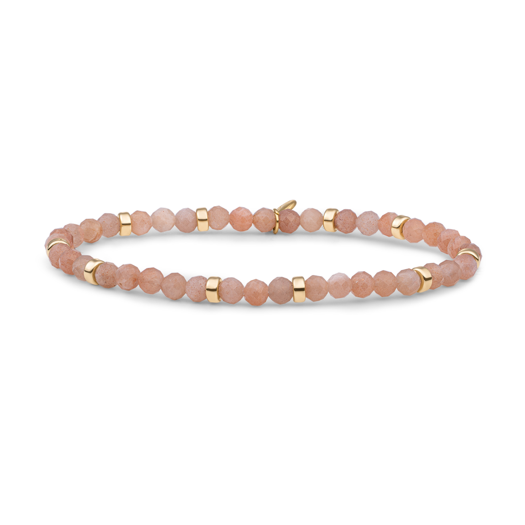 Bracelet | Sunstone Roundel Interstellar - Gold - SBG-GEM58-MIX-RDL