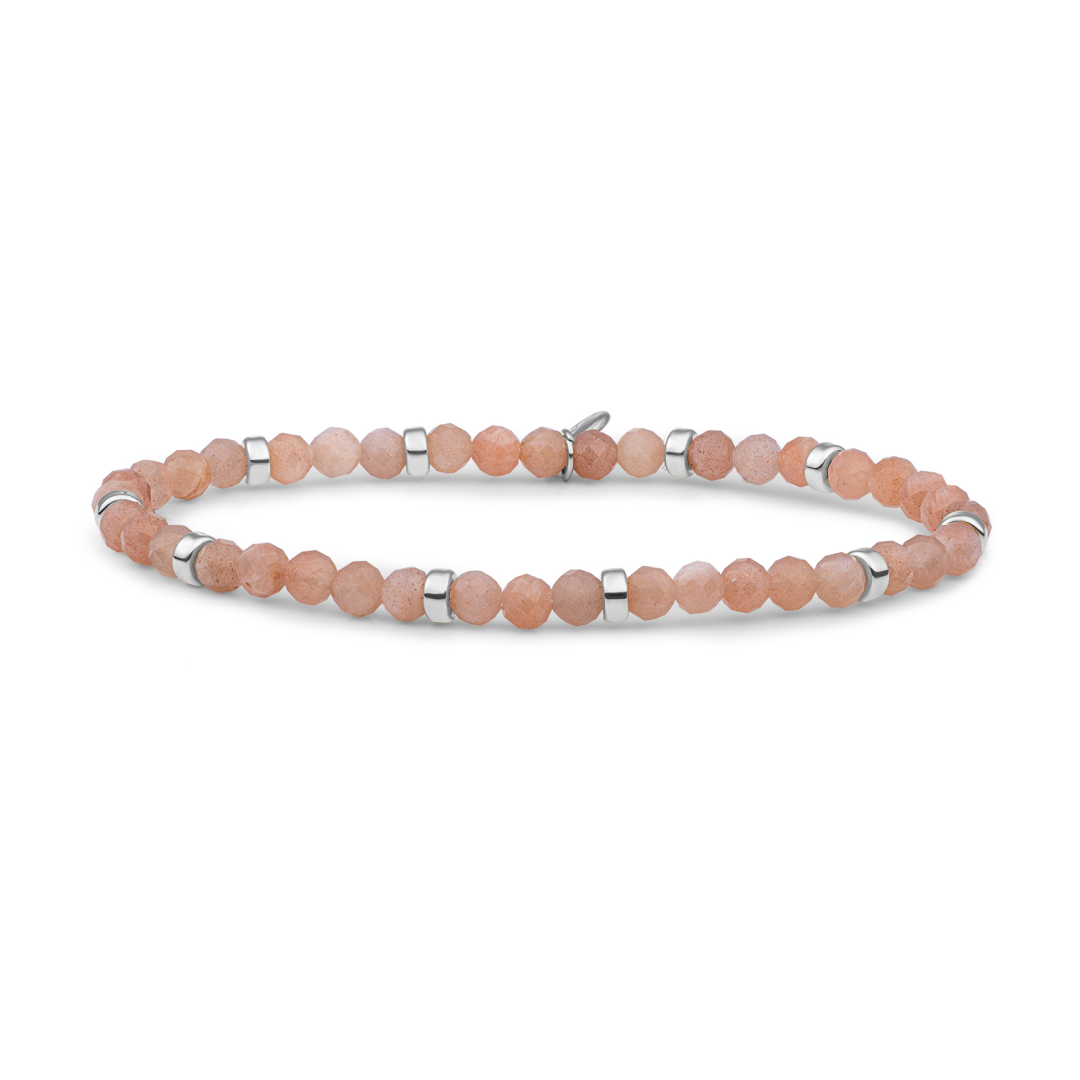 Bracelet | Sunstone Roundel Interstellar - Silver