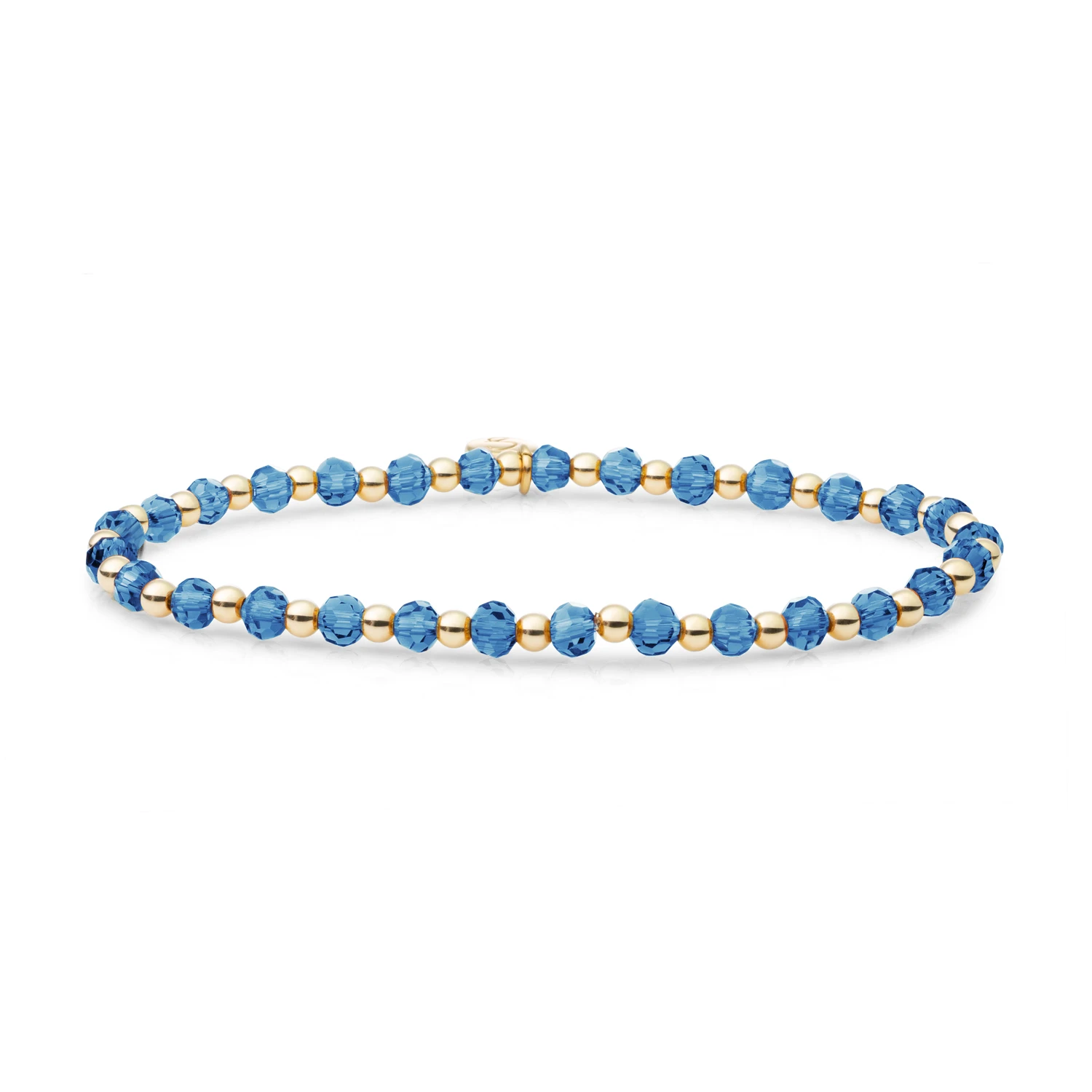 Bracelet | Topaz Quartz Interstellar - Gold 3mm